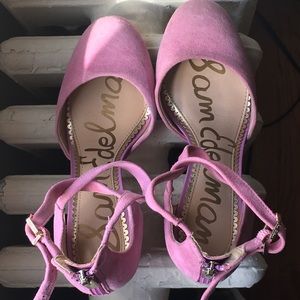 Sam Edelman Yaro Block Heel (Fiji Pink)